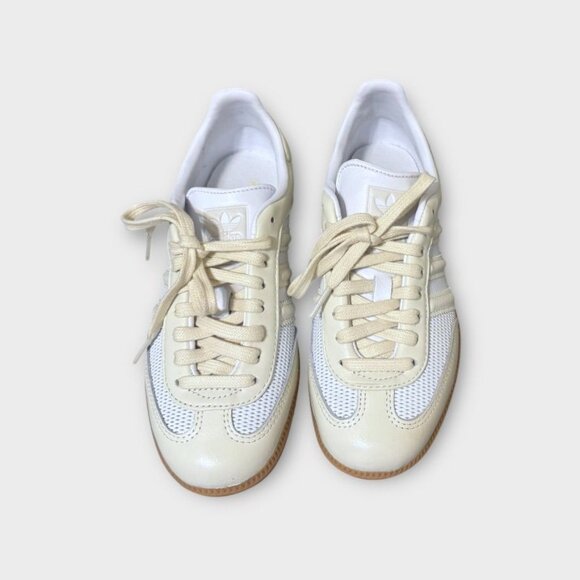 NEW Adidas SAMBA OG SHOES White Cream Gum 6 Women 37.5 NWOB $179 - Picture 5 of 10